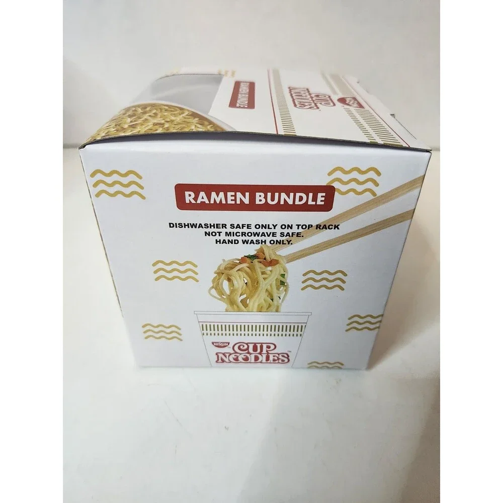 Nissin Cup Noodles 2 Piece (Cup & Spoon) Set